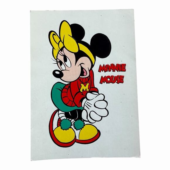 2 Vintage Disney Postcards Memories of Mickey Rev Minnie Mouse LMPC Impressions - Picture 2 of 10